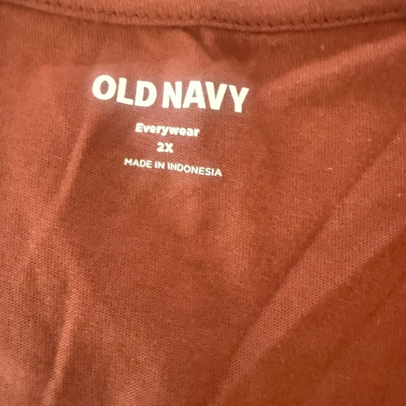 Old Navy plus size‎ 2X V neck everyday wear tank top Copper Moon NWT - Picture 4 of 6